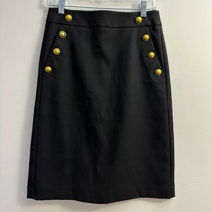Black LOFT Skirt